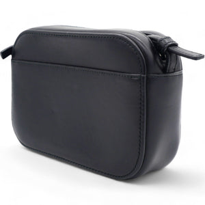 Calfskin Lipstick Logo XS Everyday Camera Bag Black