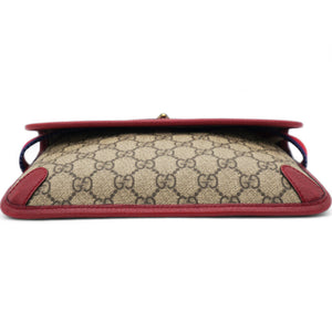 GG Supreme Web Totem Three Piece Monogram Shoulder Bag Red