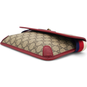 GG Supreme Web Totem Three Piece Monogram Shoulder Bag Red