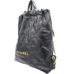 22 large backpack Black