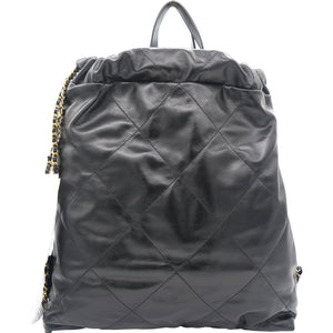 22 large backpack Black