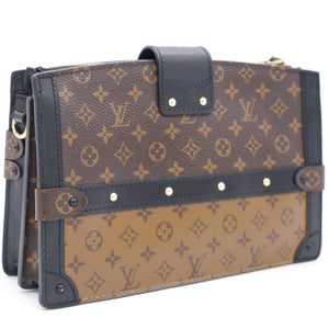 Reverse Monogram Canvas Trunk Clutch Bag
