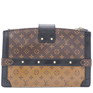 Reverse Monogram Canvas Trunk Clutch Bag