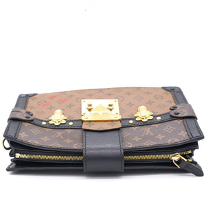 Reverse Monogram Canvas Trunk Clutch Bag