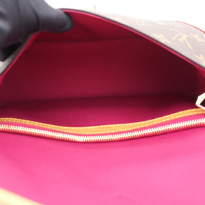 Diane Monogram Canvas Shoulder Bag