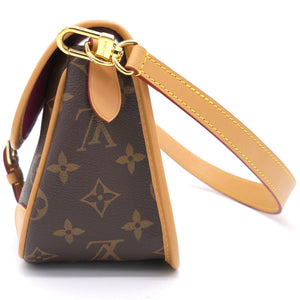 Diane Monogram Canvas Shoulder Bag