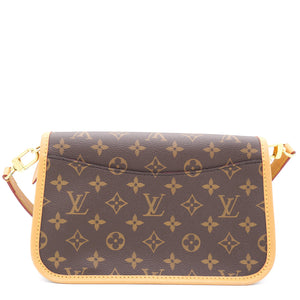 Diane Monogram Canvas Shoulder Bag