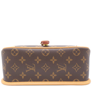 Diane Monogram Canvas Shoulder Bag