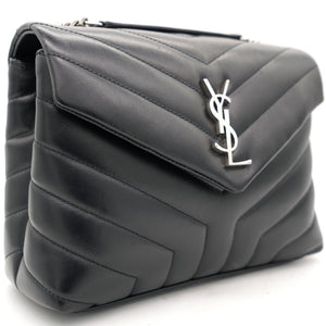 Matelassé Leather Small Loulou Shoulder Bag
