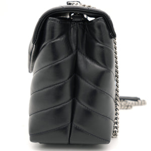 Matelassé Leather Small Loulou Shoulder Bag