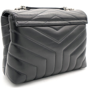 Matelassé Leather Small Loulou Shoulder Bag