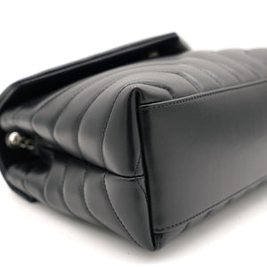 Matelassé Leather Small Loulou Shoulder Bag