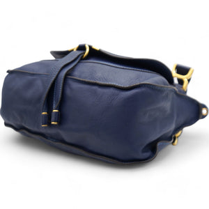 Calfskin Medium Marcie Satchel Royal