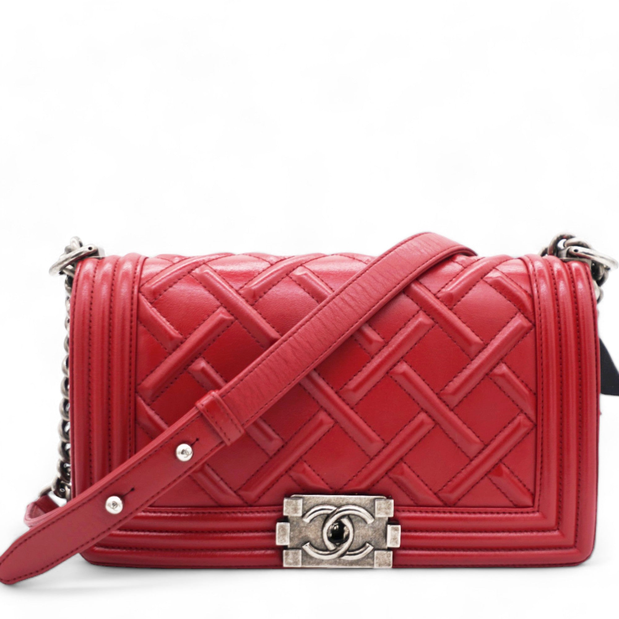 Rouge Leather Chateau Celtic Boy Bag