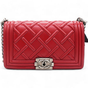 Rouge Leather Chateau Celtic Boy Bag