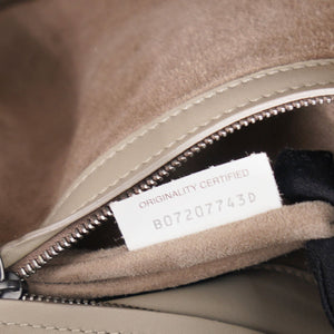 Taupe Intrecciato Nappa Leather Convertible Flap Tote
