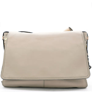 Taupe Intrecciato Nappa Leather Convertible Flap Tote