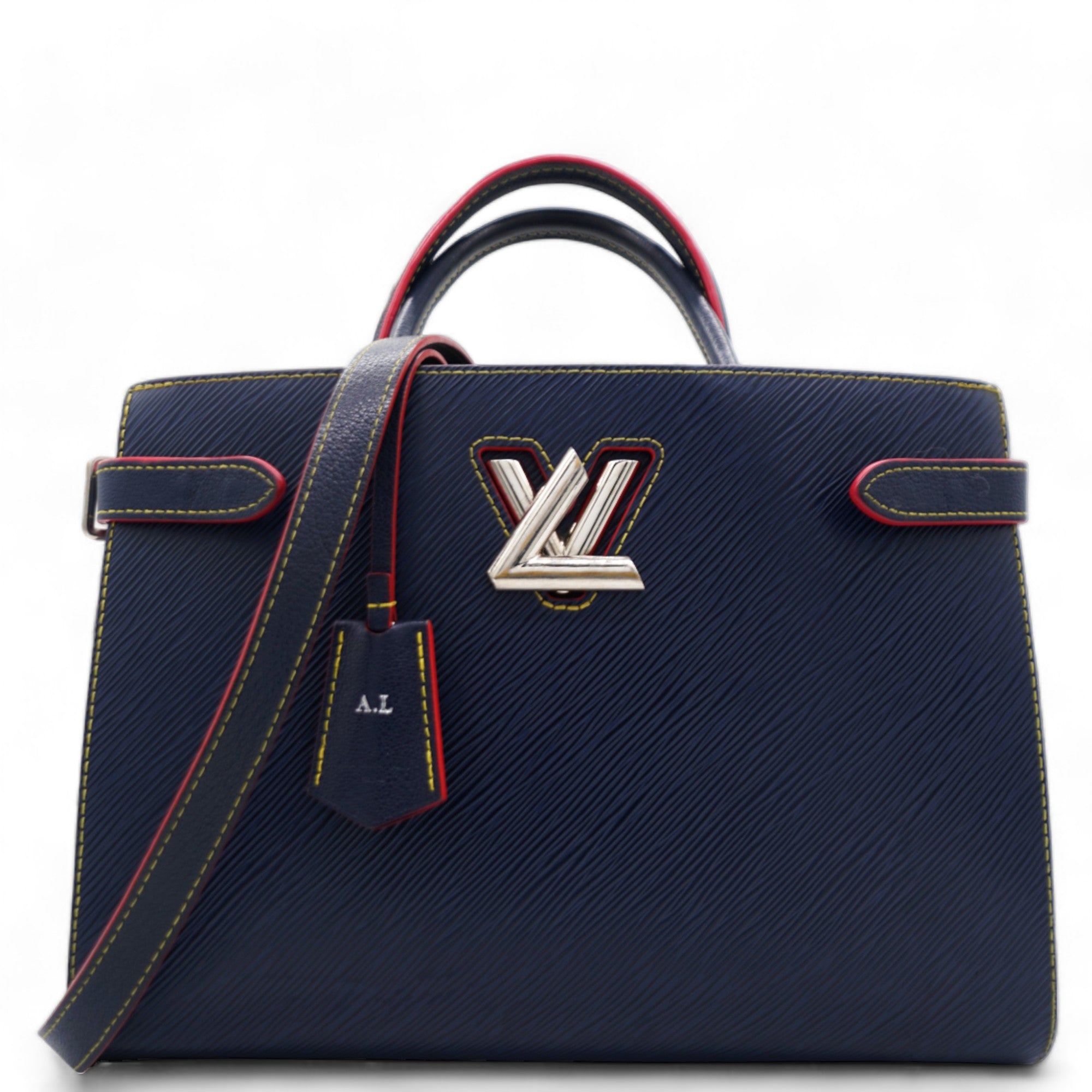 Epi Twist Tote Indigo