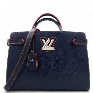 Epi Twist Tote Indigo
