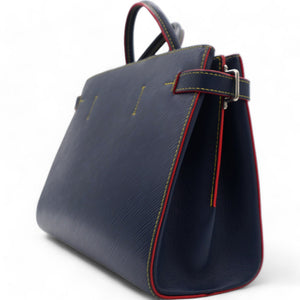 Epi Twist Tote Indigo