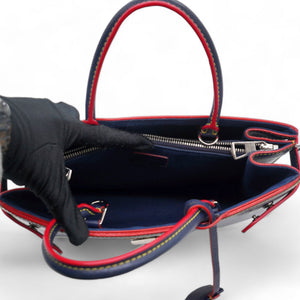 Epi Twist Tote Indigo