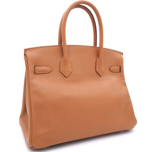 Gold Swift Leather Limited Edition Tressage Palladium Hardware Birkin 30 Bag