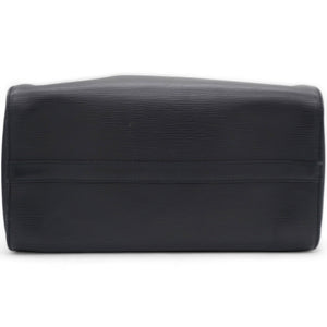 Noir Epi Leather Speedy 35 Bag