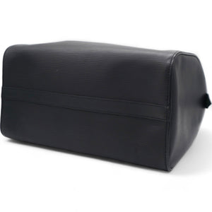 Noir Epi Leather Speedy 35 Bag