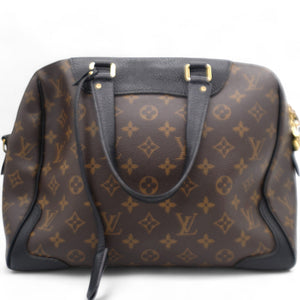 Black Monogram Canvas Retiro NM Bag