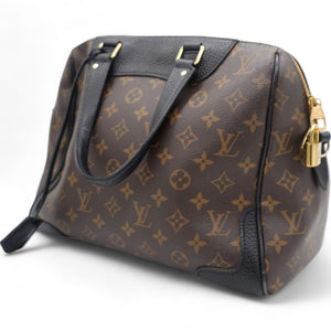 Black Monogram Canvas Retiro NM Bag
