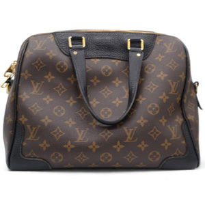 Black Monogram Canvas Retiro NM Bag