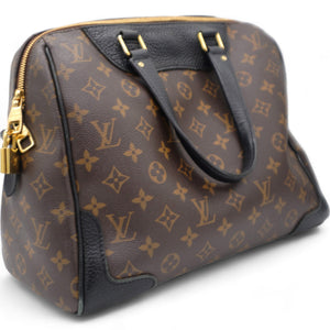 Black Monogram Canvas Retiro NM Bag