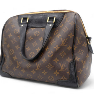 Black Monogram Canvas Retiro NM Bag
