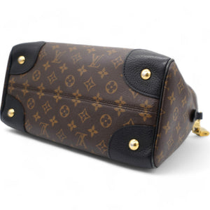 Black Monogram Canvas Retiro NM Bag