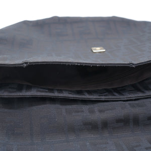 Black Zucca Mia Flap Shoulder Bag