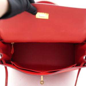 Géranuim Togo Leather Kelly 32