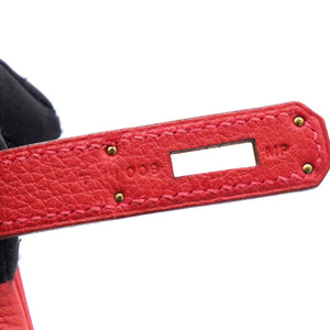 Géranuim Togo Leather Kelly 32