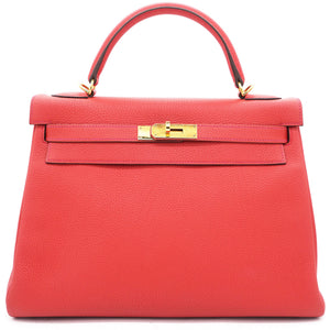 Géranuim Togo Leather Kelly 32