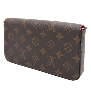 Monogram Canvas Lovely Birds Pochette Felicie Chain Wallet