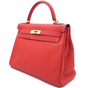 Géranuim Togo Leather Kelly 32