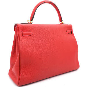 Géranuim Togo Leather Kelly 32