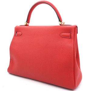 Géranuim Togo Leather Kelly 32