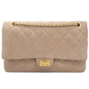 2.55 Reissue Flap Bag Nubuck Beige 226