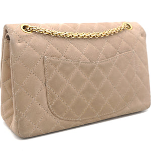 2.55 Reissue Flap Bag Nubuck Beige 226