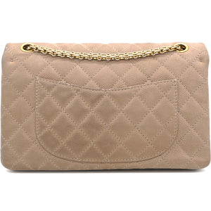 2.55 Reissue Flap Bag Nubuck Beige 226