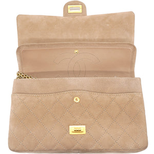 2.55 Reissue Flap Bag Nubuck Beige 226