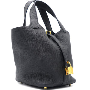 Taurillon Clemence Picotin Lock 18 Noir