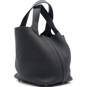 Taurillon Clemence Picotin Lock 18 Noir