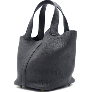 Taurillon Clemence Picotin Lock 18 Noir