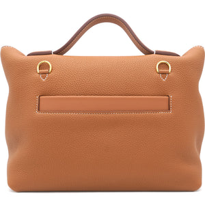 Togo and Swift Leather 24/24 35 Bag Gold 37
